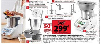 Auchan Kitchencook kitchencook robot cuiseur connecte cuisioxconnect+ 24 offre