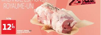 Auchan Agneau: épaule sans os de palette offre