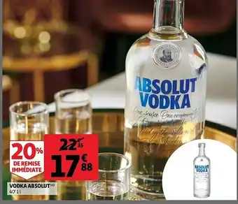 Auchan Absolut vodka vodka absolut offre