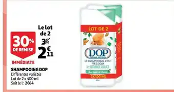 Auchan Dop shampooing offre