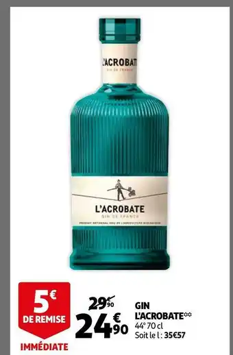 Auchan L'acrobate gin offre