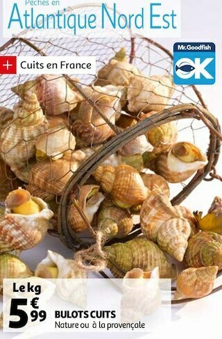 Bulots cuits
