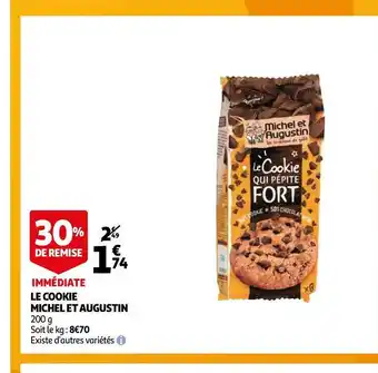 Auchan Michel et augustin le cookie offre