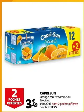 Auchan Capri sun capri sun offre