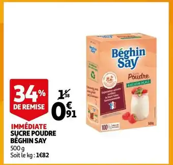 Béghin say sucre poudre