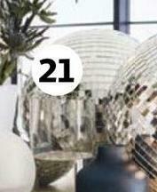 Auchan Vase transparent offre