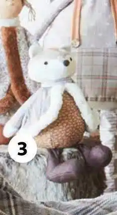 Auchan Figurine assise 25 cm offre