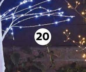 Auchan Arbre lumineux extérieur offre