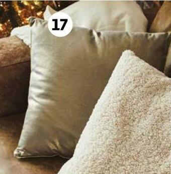 Auchan Coussin iridescent offre