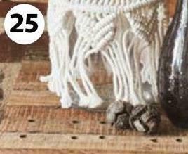 Auchan Vase macramé offre