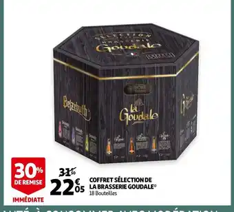 Auchan Goudale coffret sélection de la brasserie offre