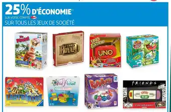 Bon plan sur tous les jeux de société
