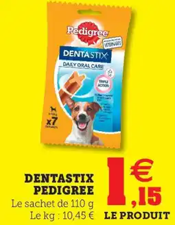 Super U PEDIGREE Dentastix offre