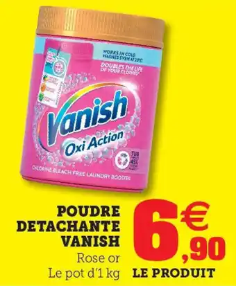 Super U VANISH Poudre Detachante offre