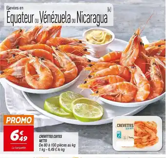 Netto NETTO CREVETTES CUITES offre