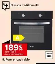 Carrefour Market Moelleux au chocolat offre
