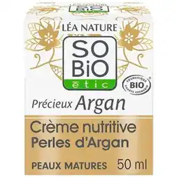 Auchan Crème Nutritive À L'argan So Bio Etic offre