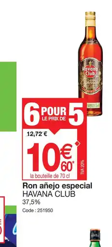 HAVANA CLUB Ron añejo especial