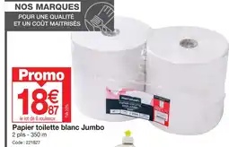 Promocash Papier toilette blanc Jumbo offre
