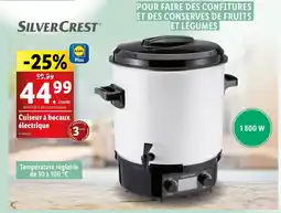 Lidl SILVERCREST Cuiseur à bocaux électrique offre