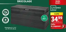 Lidl LIVARNO home Coffre de rangement offre