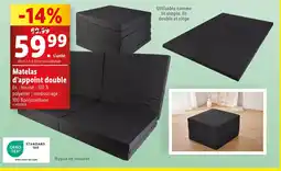 Lidl Matelas d'appoint double offre