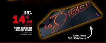 Arena tapis de souris gaming