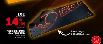 Arena tapis de souris gaming