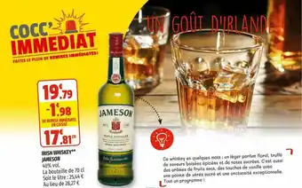 Irish Whiskey Jameson