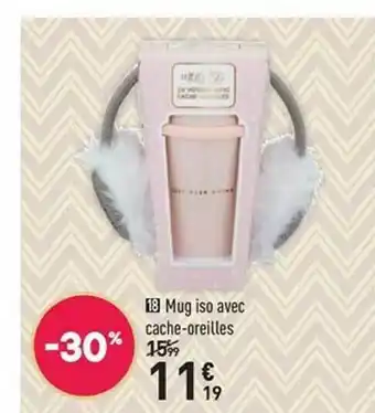 Conforama Mug Iso Avec Cache-oreilles offre