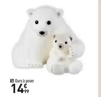 Conforama Ours à Poser offre