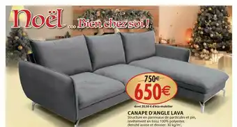 Canapé D'angle Lava