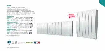 Gedimat Radiateur Inertie Fluide Ipala offre