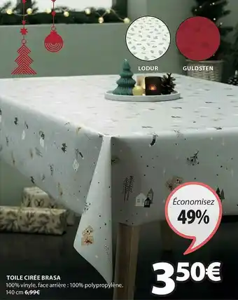 JYSK Toile Cirée Brasa offre