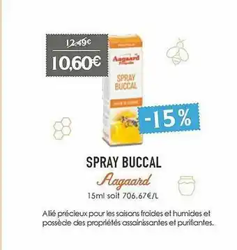 Naturalia Spray Buccal Aagaard offre