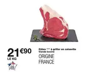 Monoprix Côtes à griller en caissette offre