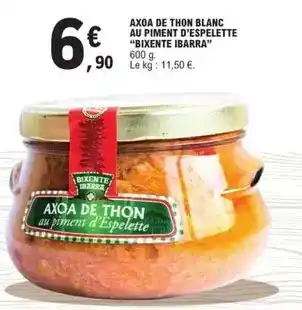 Monoprix Cheesecake vanille offre