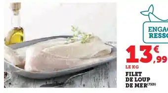 Hyper U Filet de loup de mer offre