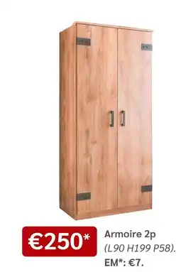 Armoire 2p