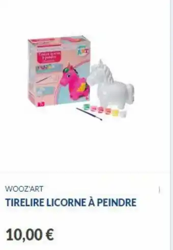 Tirelire Licore à Peindre
