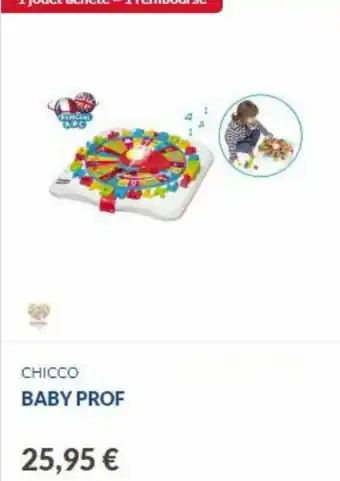 La Grande Récré Baby Prof offre