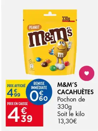 Leader Price M&M'S Cacahuètes offre