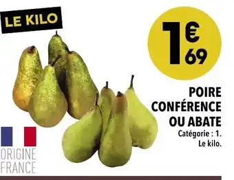 Supeco Poire Conférence Ou Abate offre