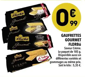 Supeco Gaufrettes Gourmet offre