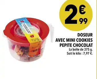 Supeco Doseur Avec Mini Cookies offre