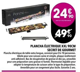 Supeco Plancha électrique XXL 90cm offre