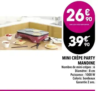Mini Crêpe Party