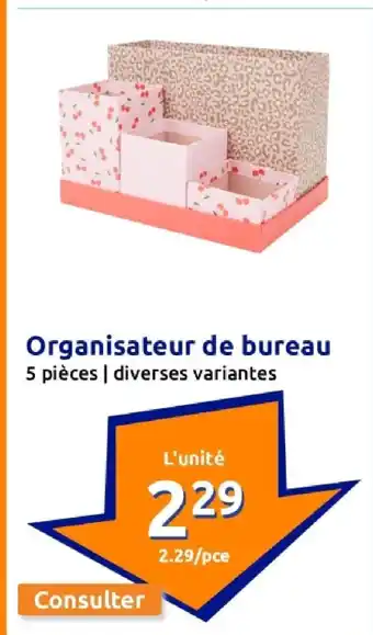 Action Organisateur de bureau offre