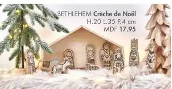 Casa Bethlehem Crèche de Noël offre