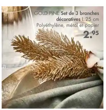 Casa Set de 3 Branches Décoratives offre